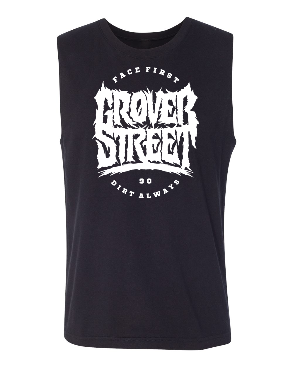 Grover Street Face First Dirt Always Muscle Tee