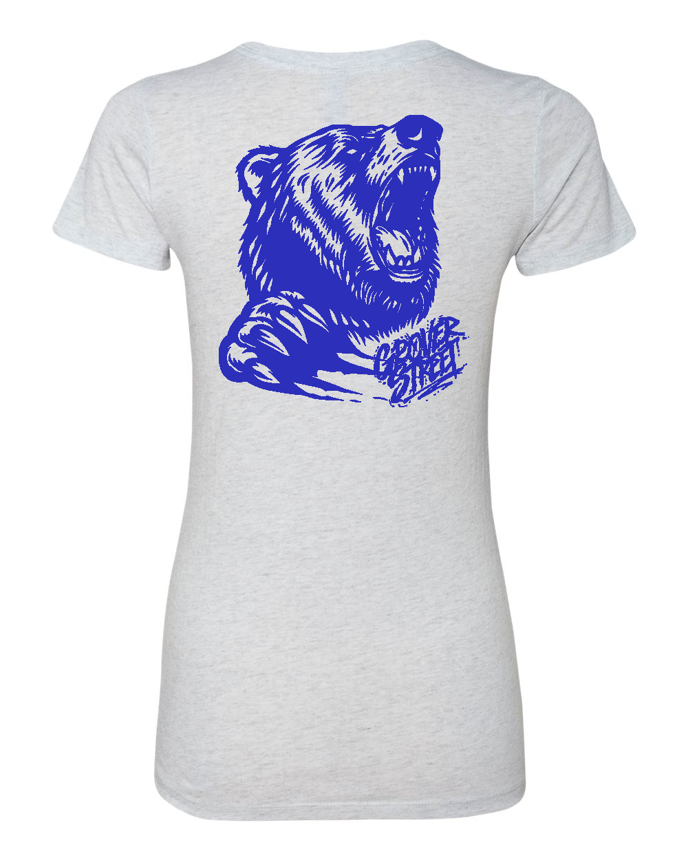 Grover Street Bear with Monogram Logo Women's Tee