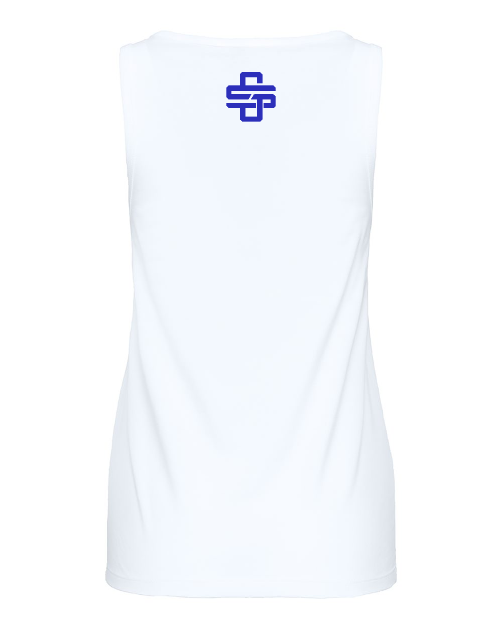 Grover Street Stacked Logo Women's Muscle Tee
