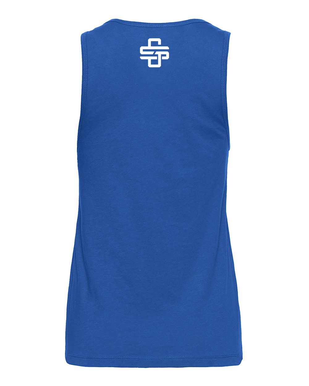 Grover Street Stacked Logo Women's Muscle Tee