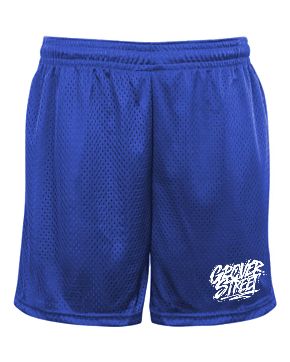 Grover Street Stacked Logo Tricot Mesh 5" Shorts