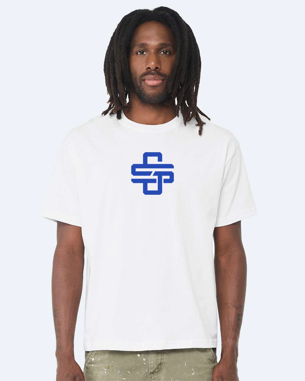 Grover Street Bear with Monogram Logo T-Shirt