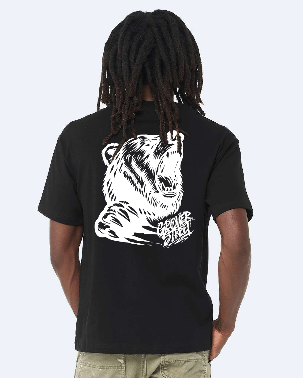 Grover Street Bear with Monogram Logo T-Shirt