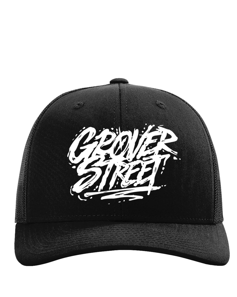 Grover Street Six-Panel Snapback Hat - Official Logo